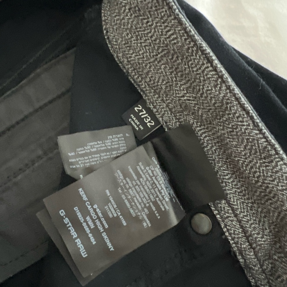 G-Star Raw Black Pants